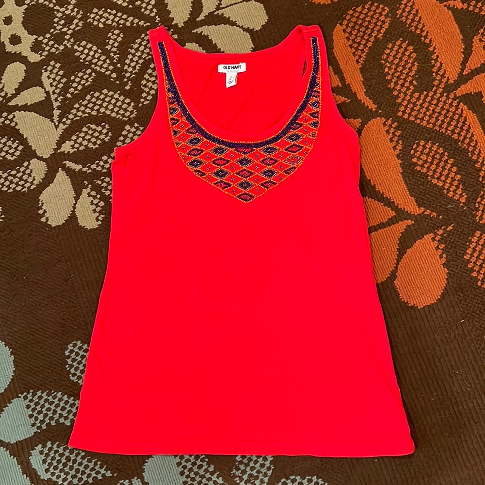 Old Navy Beaded Tanktop